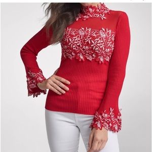 Venus red sweater